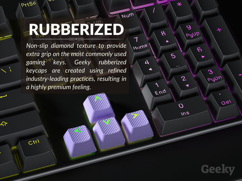 TPR Rubber Keycaps